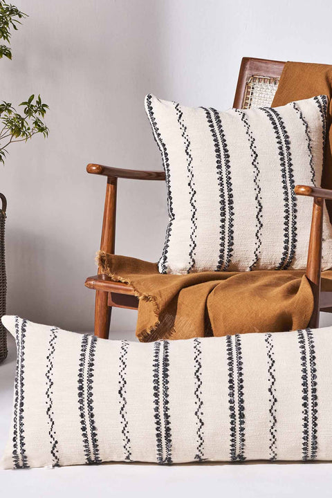 Midnight Waves Cushion Cover