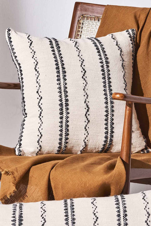 Midnight Waves Cushion Cover