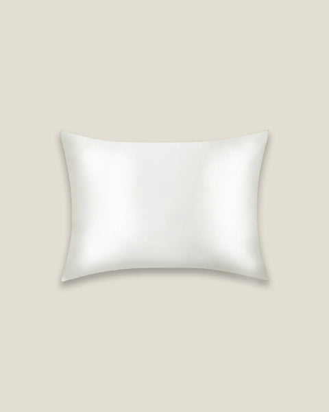 White Mulberry Silk Pillow Cover (1pc, Both Side Silk)