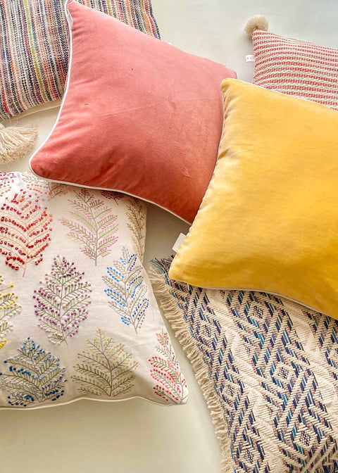 Pretty Cushions Stuffed With Joy
