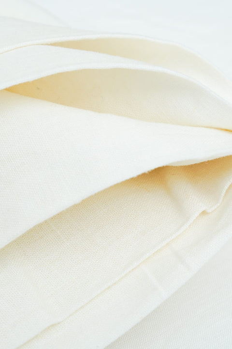 OFF WHITE LINEN TABLE RUNNER