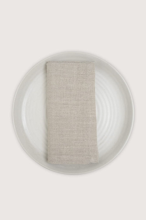 Linen Dinner Napkin - Beige