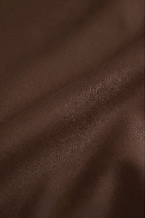 Coffee - Classic Cotton Pillowcase (300 TC)
