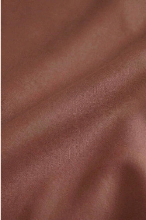 Terracotta- Classic Cotton Pillowcase (300 TC)