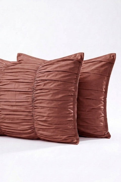 Terracotta- Classic Cotton Pillowcase (300 TC)