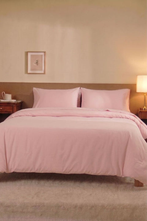 Peach Parfait - Classic Cotton Duvet Cover (300 TC)