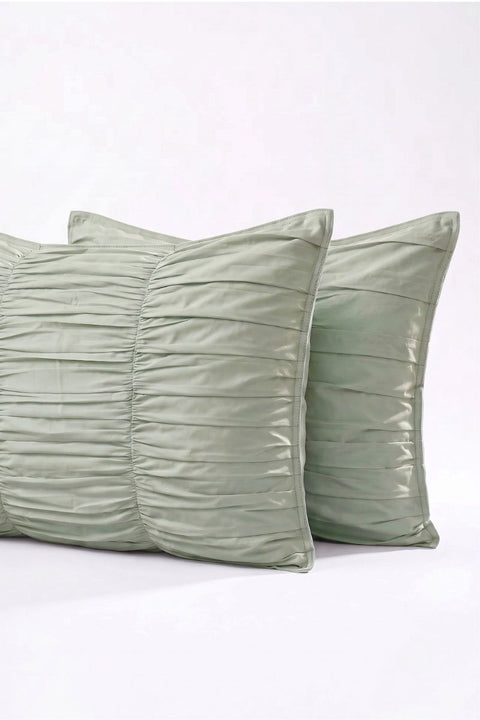 Tea Green - Classic Cotton Pillowcase (300 TC)
