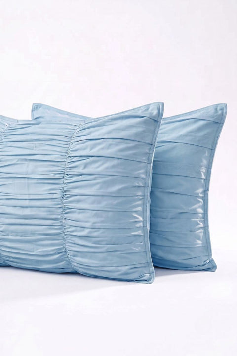Powder Blue - Classic Cotton Pillowcase (300 TC)
