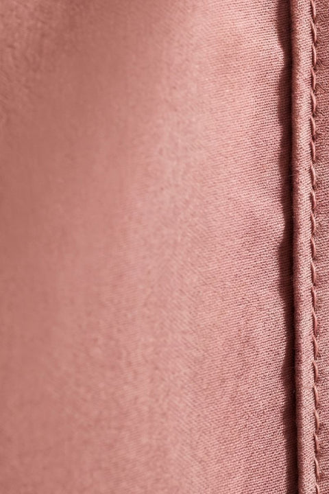 Terracotta - Classic Cotton Bedsheet with Pillowcases (300 TC)