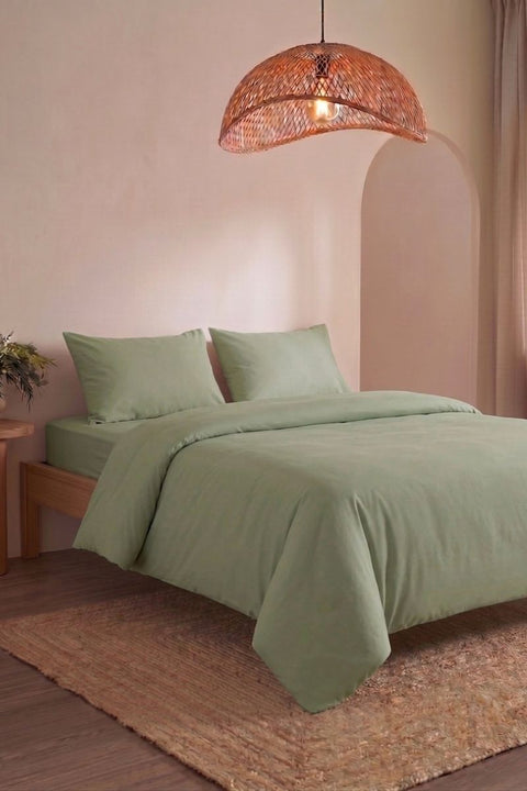 Matcha - Classic Cotton Duvet Cover (300 TC)