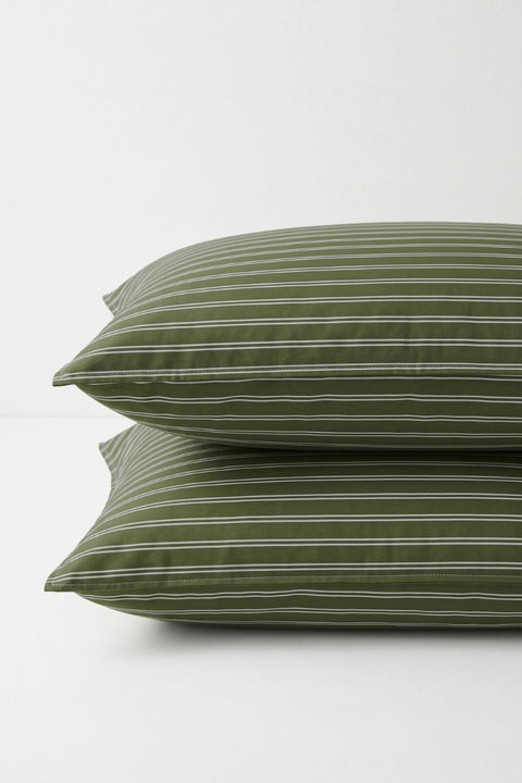Spinach & Cream - 100% Organic Cotton Pillowcase (300 TC)