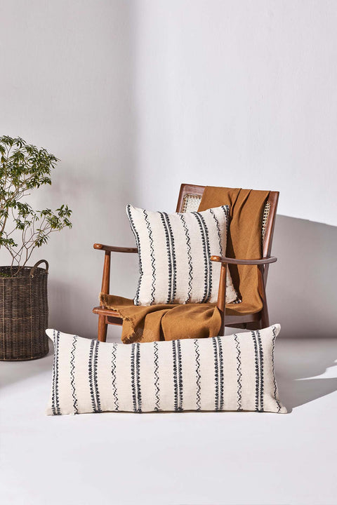 Midnight Waves Cushion Cover