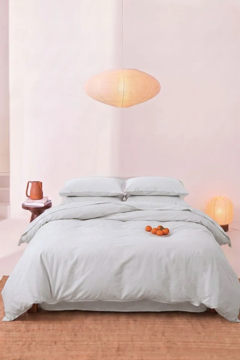 Cloud White- 100% Organic Cotton Duvet Cover (300 TC)