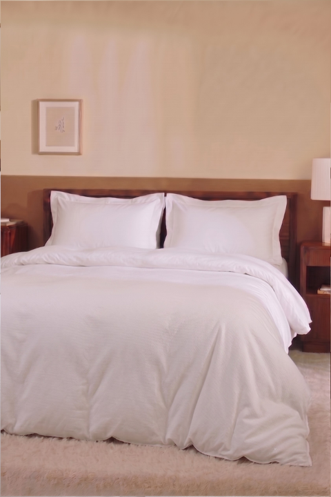 White - 100% Organic Cotton Duvet Cover (300 TC)