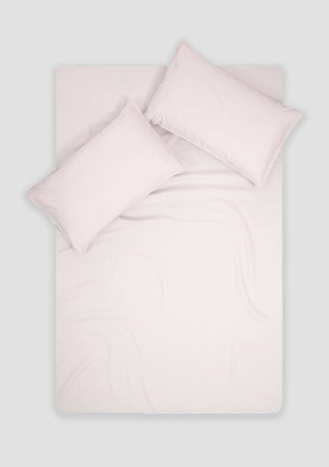 LOM Luxury Pure Linen sheet set in Dusty Pink