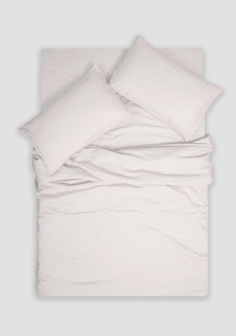 Pure Linen duvet cover in Dusty Pink