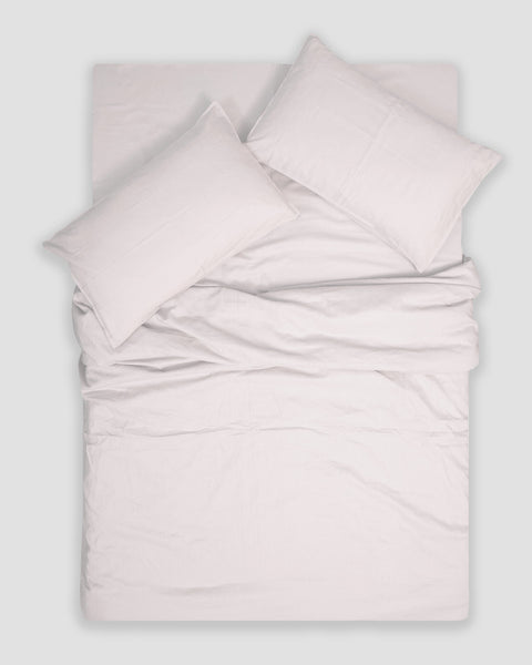 Pure Linen Duvet cover set in Dusty Pink