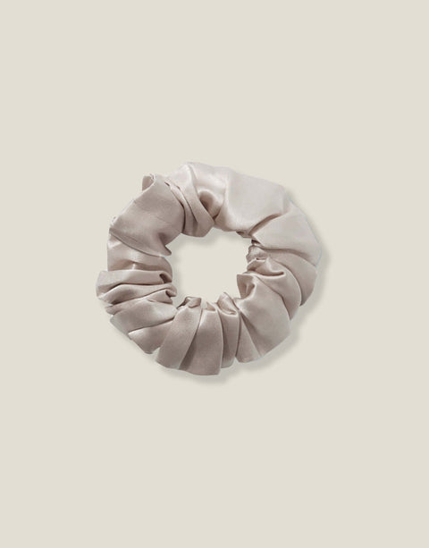 Pure Mulberry Silk Scrunchie assorted (set of 3)- Large