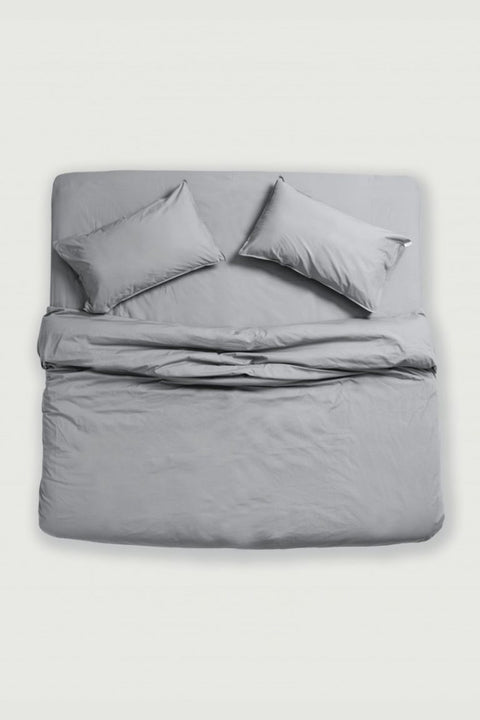Organic cotton Duvet cover set - Grey