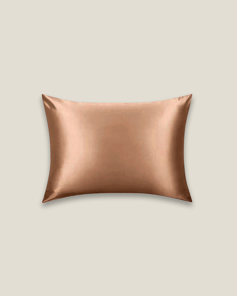 Rust Mulberry Silk Pillow Cover (1pc, Both Side Silk)