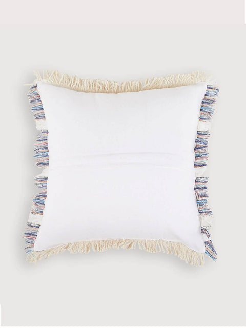 Boho cushion cover with Frayed edges