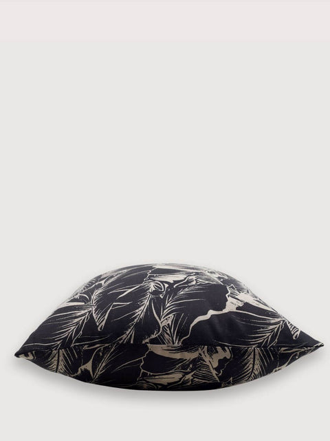 Linen blend Palm Print cushion cover