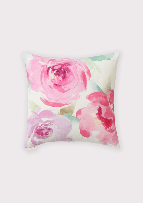 Floral Printed Cushion - Cushion Cover